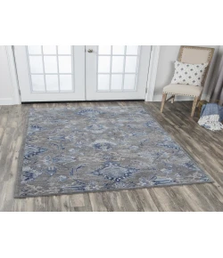 Rizzy Home Gossamer GS7225 Gray Area Rug 9 ft. X 12 ft. Rectangle