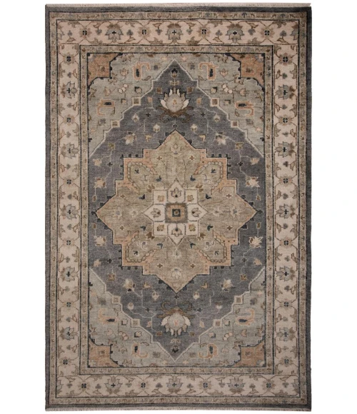 Rizzy Home Hallmark Gray HAL231 10 ft. X 14 ft. Rectangle Rug