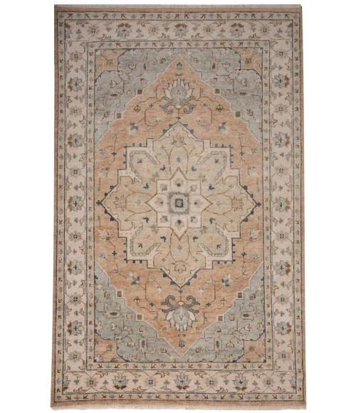 Rizzy Home Hallmark Tan HAL234 10 ft. X 14 ft. Rectangle Rug