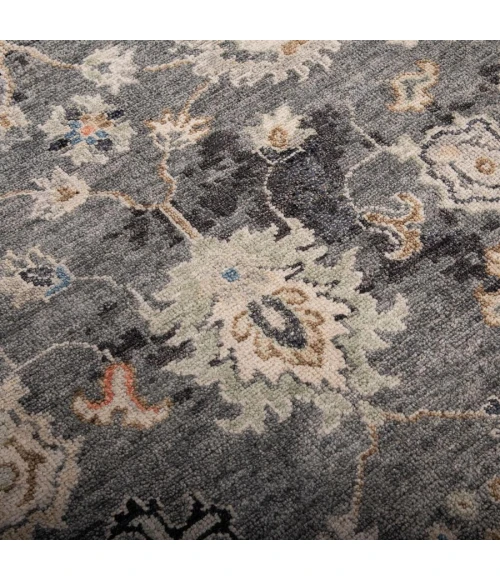 Rizzy Home Hallmark Charcoal HAL238 2 ft. X 3 ft. Rectangle Rug