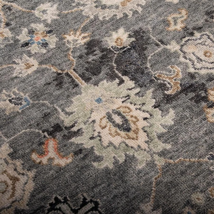 Rizzy Home Hallmark Charcoal HAL238 8 ft. X 10 ft. Rectangle Rug