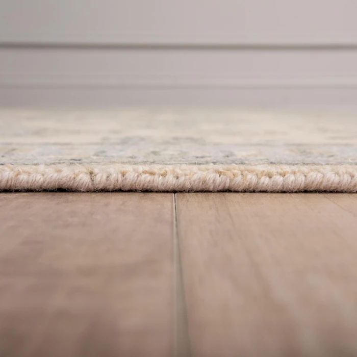 Rizzy Home Hallmark Beige/Gray HAL667 8 ft. X 10 ft. Rectangle Rug