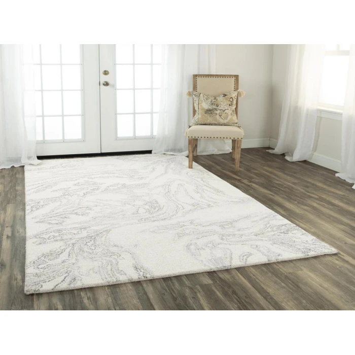 Rizzy Harmony Area Rug HMY974 8'9" x 11'9" Ivory