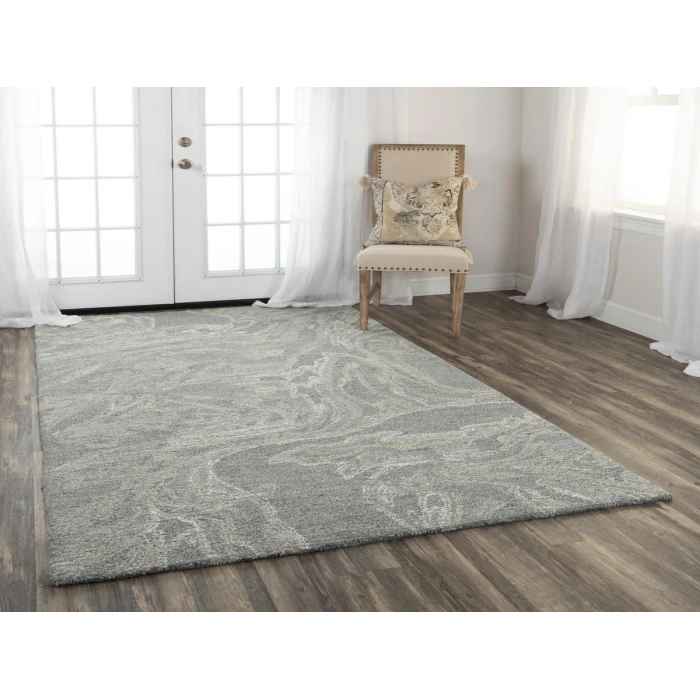 Rizzy Harmony Area Rug HMY977 8'9" x 11'9" Gray