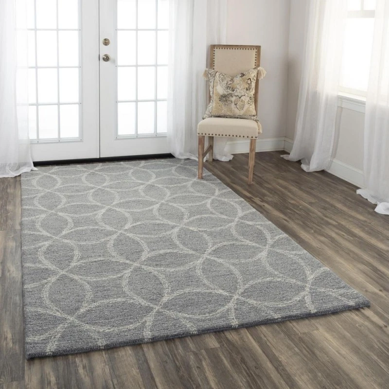Rizzy Harmony Area Rug HMY979 7'9" x 9'9" Gray
