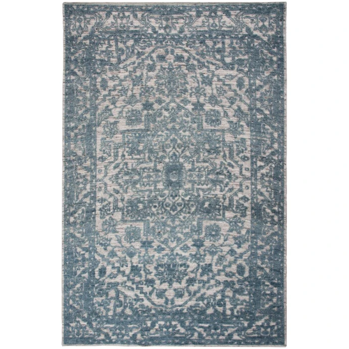 Rizzy Home Hilton Blue HTN717 8 ft. X 10 ft. Rectangle Rug