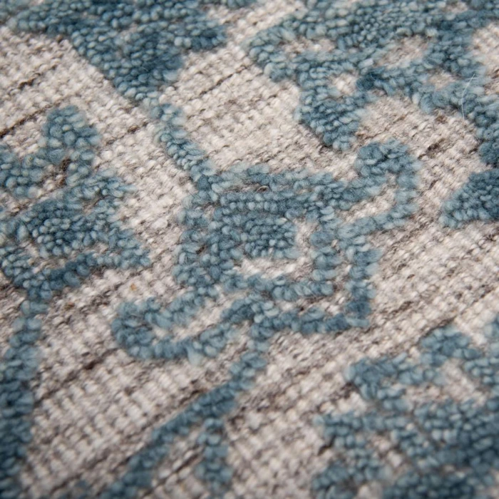 Rizzy Home Hilton Blue HTN717 8 ft. X 10 ft. Rectangle Rug