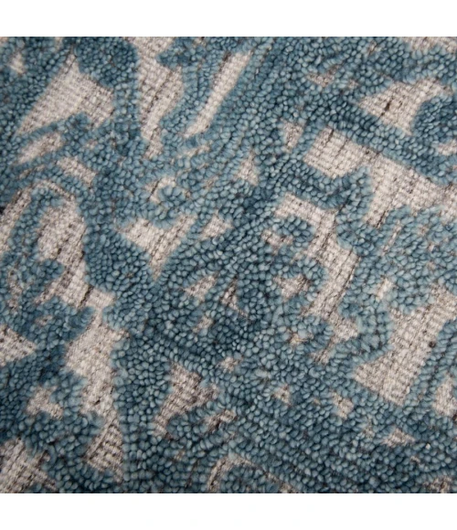 Rizzy Home Hilton Blue HTN717 9 ft. X 12 ft. Rectangle Rug