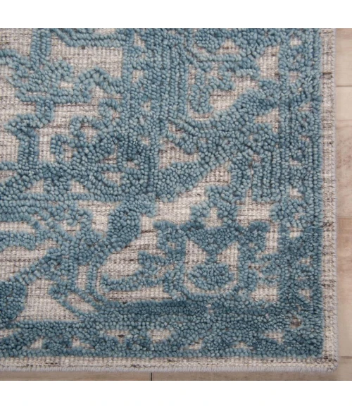 Rizzy Home Hilton Blue HTN717 9 ft. X 12 ft. Rectangle Rug