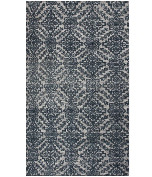 Rizzy Home Hilton Ivory/Gray HTN721 9 ft. X 12 ft. Rectangle Rug