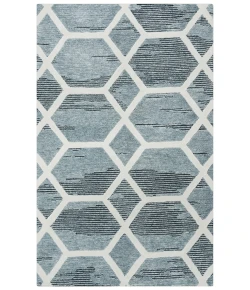 Rizzy Home Haven HVN102 Charcoal Area Rug 5 ft. X 7 ft. 6 in. Rectangle