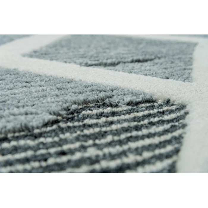 Rizzy Haven Area Rug HVN102 5' x 7'6" Gray