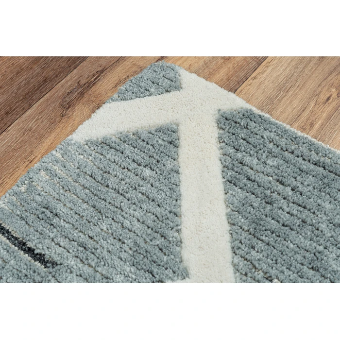 Rizzy Haven Area Rug HVN102 5' x 7'6" Gray