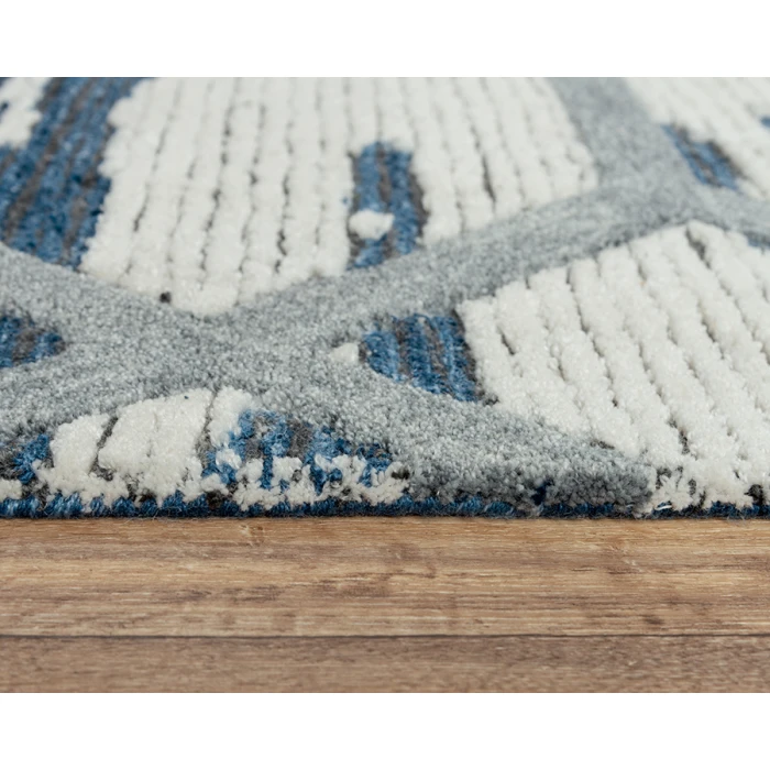 Rizzy Haven Area Rug HVN103 7'6" x 9'6" Blue