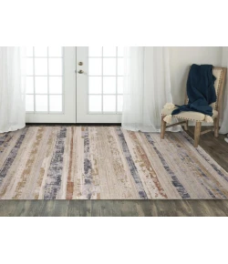 Rizzy Home Iconic Natural ICO763 5 ft. 3 in. X 7 ft. 9 in. Rectangle Rug