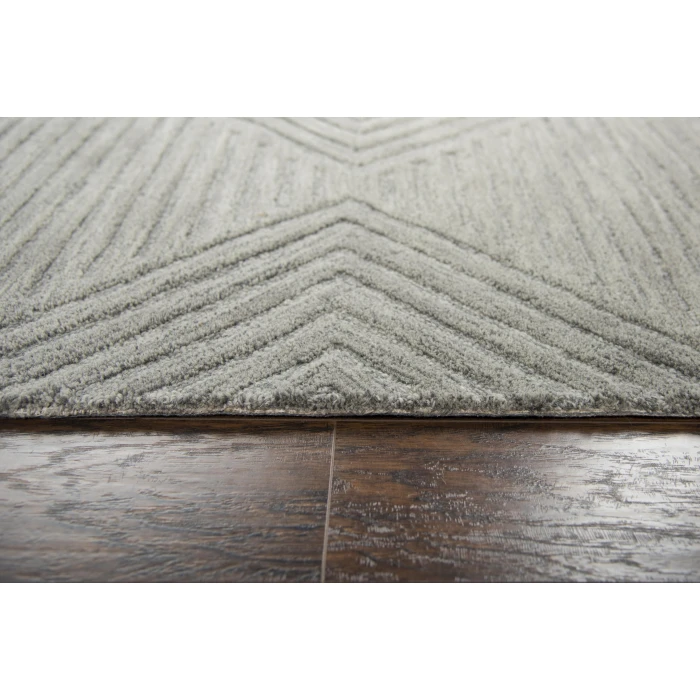 Rizzy Idyllic Area Rug ID916A 5' x 8' Gray