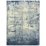 Rizzy Home Impressions IMP107 Blue Area Rug 2 ft. 6 in. X 8 ft. RUNNER