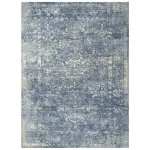 Rizzy Home Impressions IMP108 Blue Area Rug 9 ft. X 12 ft. Rectangle