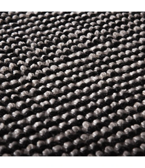 Rizzy Home Infinity Black/Gray INF680 5 ft. X 7 ft. 9 in. Rectangle Rug