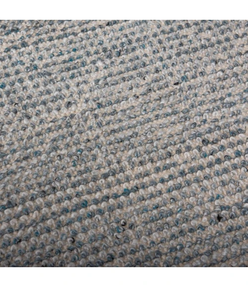 Rizzy Home Infinity Ivory/Lt.Blue INF681 8 ft. 9 in. X 11 ft. 9 in. Rectangle Rug