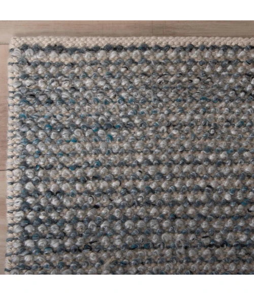 Rizzy Home Infinity Ivory/Lt.Blue INF681 8 ft. 9 in. X 11 ft. 9 in. Rectangle Rug