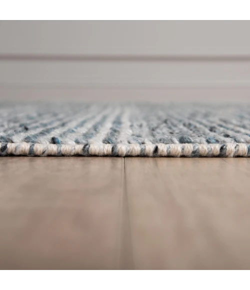 Rizzy Home Infinity Ivory/Lt.Blue INF681 8 ft. 9 in. X 11 ft. 9 in. Rectangle Rug
