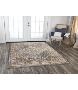 Rizzy Home Jasper JAS736 Multi Area Rug 5 ft. 2 in. X 7 ft. 9 in. Rectangle