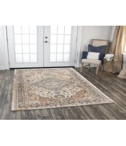 Rizzy Home Jasper JAS737 Neutral Area Rug 5 ft. 2 in. X 7 ft. 9 in. Rectangle