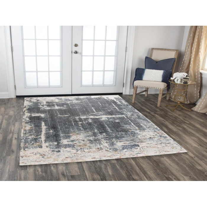 Rizzy Jasper JAS740 Blue Area Rug
