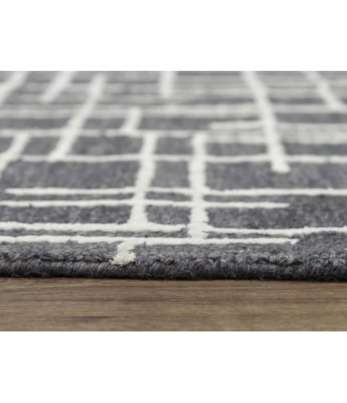 Rizzy Jazz Area Rug JZZ971 5' x 7'6" Charcoal
