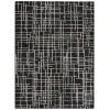 Rizzy Home Jazz JZZ976 Black Area Rug 5 ft. X 7 ft. 6 in. Rectangle