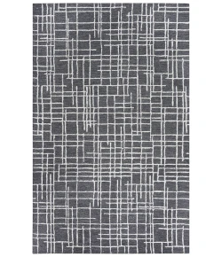 Rizzy Home Jazz JZZ971 Charcoal Area Rug 5 ft. X 7 ft. 6 in. Rectangle