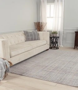 Rizzy Home Kiki KIK694 Ivory/Brown Area Rug 5 ft. X 7 ft. 6 in. rectangle
