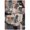 Rizzy Home Kinetic Blue KIN532 8 ft. 9 in. X 11 ft. 9 in. Rectangle Rug