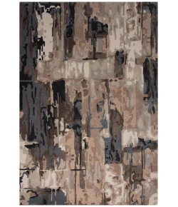 Rizzy Home Kinetic Tan KIN533 5 ft. X 8 ft. Rectangle Rug