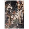 Rizzy Home Kinetic Charcoal KIN660 5 ft. X 8 ft. Rectangle Rug