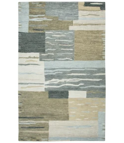 Rizzy Home Leone LO116A Natural / Gray Area Rug 10 ft. X 14 ft. Rectangle