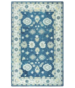 Rizzy Home Leone LO9993 Blue Area Rug 8 ft. X 10 ft. Rectangle