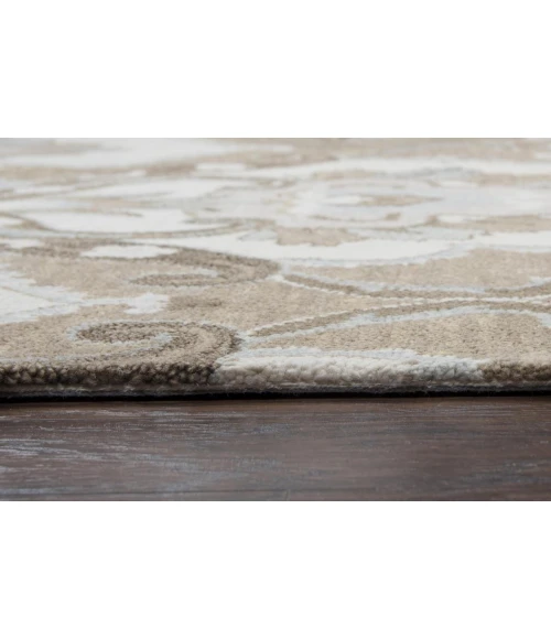 Rizzy Leone Area Rug LO9987 10' Round Mocha