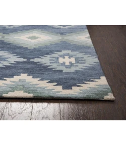 Rizzy Home Leone LO9997 Blue Area Rug 2 ft. 6 in. X 8 ft. Rectangle