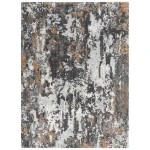 Rizzy Home Logan LOG736 Gray Area Rug 9 ft. X 12 ft. Rectangle