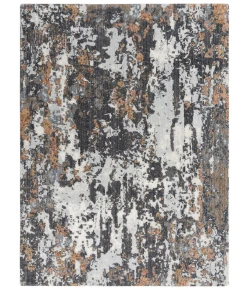 Rizzy Home Logan LOG736 Gray Area Rug 5 ft. 2 in. X 7 ft. 9 in. Rectangle