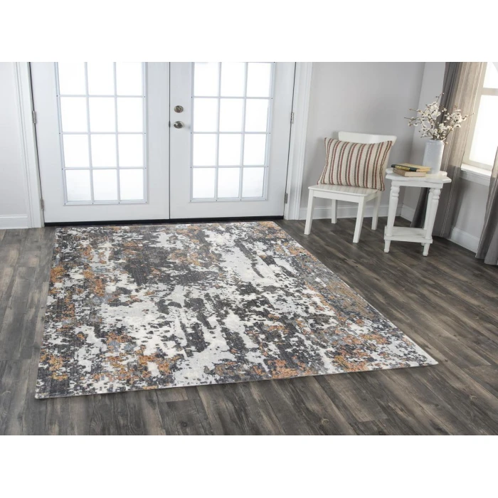 Rizzy Logan LOG736 Gray Area Rug