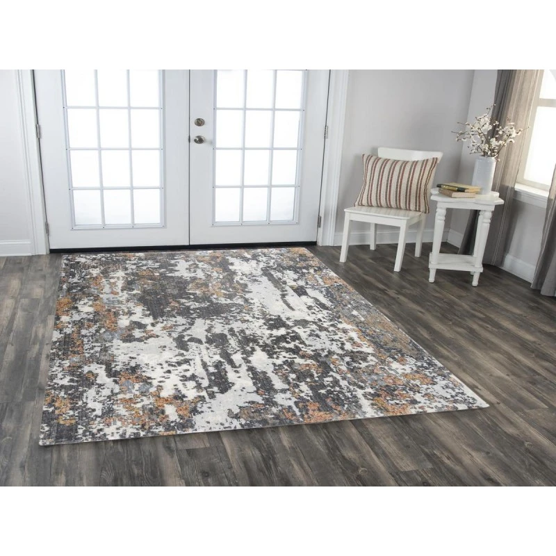 Rizzy Logan LOG736 Gray Area Rug