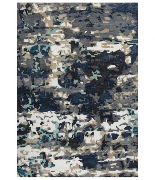 Rizzy Metro Area Rug MET103 5' x 7'6" Gray/Multi