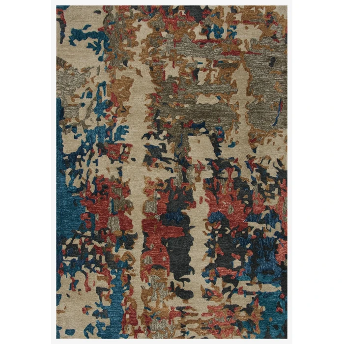 Rizzy Metro Area Rug MET104 5' x 7'6" Beige/Multi