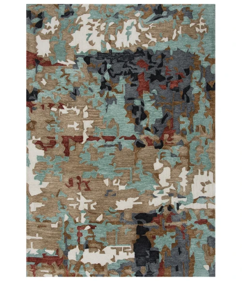 Rizzy Metro Area Rug MET105 7'6" x 9'6" Gray/Multi