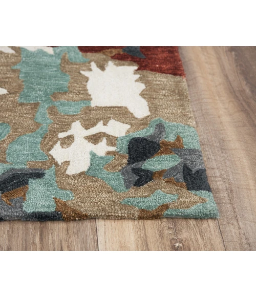 Rizzy Metro Area Rug MET105 7'6" x 9'6" Gray/Multi