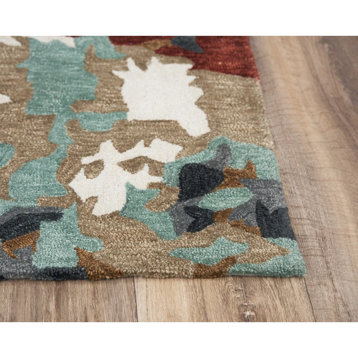 Rizzy Metro Area Rug MET105 8'6" x 11'6" Gray/Multi