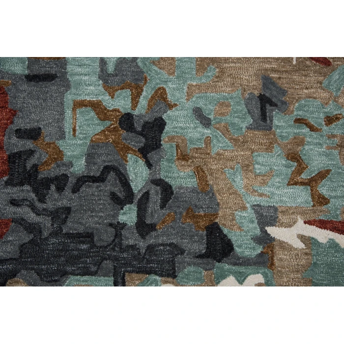 Rizzy Metro Area Rug MET105 8'6" x 11'6" Gray/Multi
